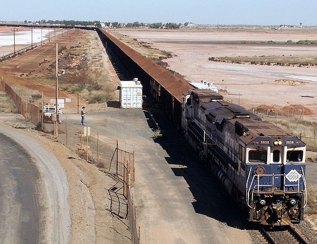 Iron Ore Train in Western Australia