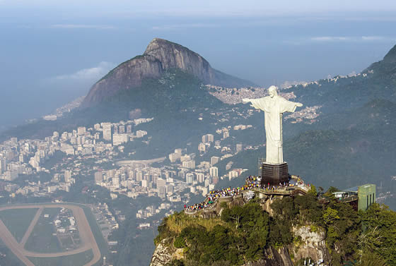 Christ the Redeemer Overlooking Rio de Janeiro