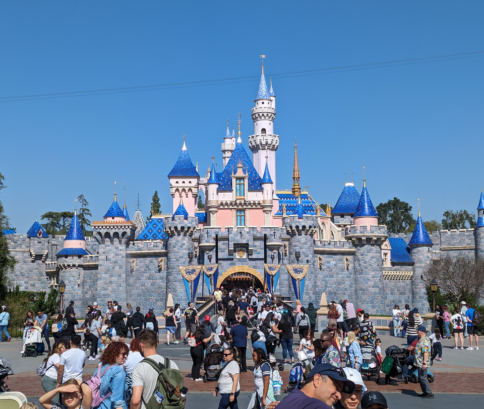 Sleeping Beauty Castle at Disneyland California
