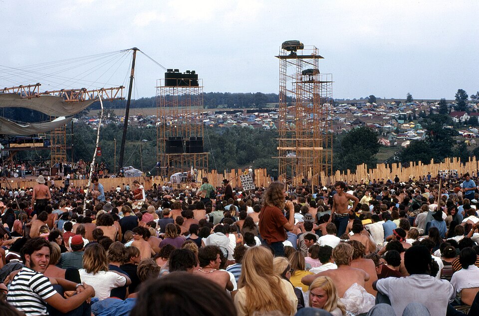 Woodstock festival in 1969